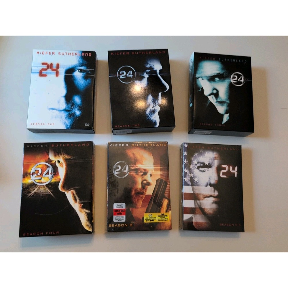 24 Dvd Series Seasons 1-6 Some Still‎ Sealed